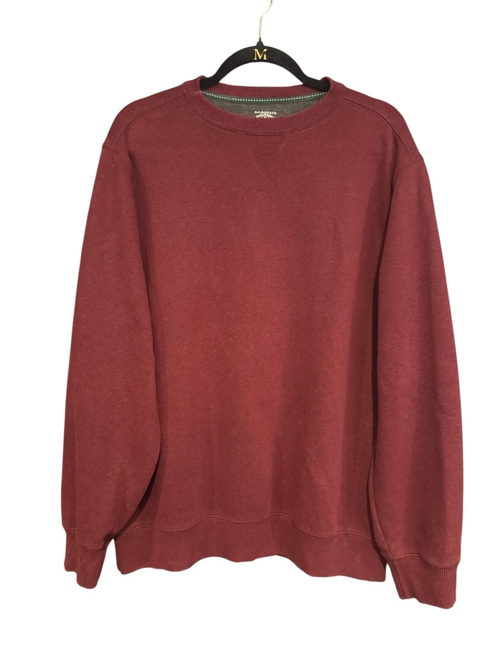 G.H. Bass & Co. Men's Crewneck Sweatshirt - Maroon